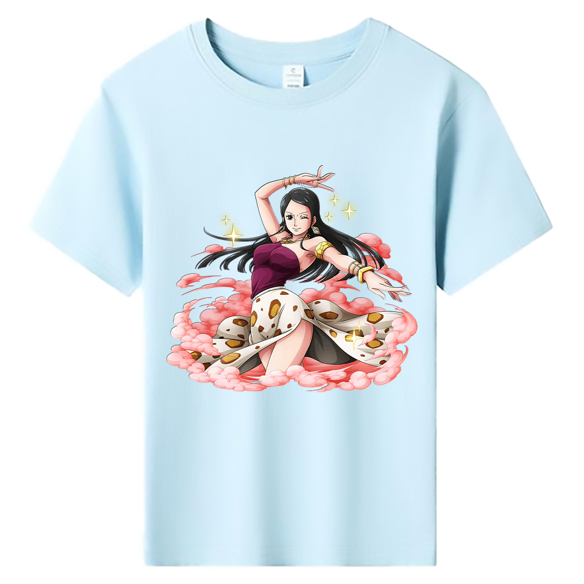 ワンピース ニコ・ロビン ONE PIECE Nico Robin 綿100％キッズTシャツ（フロントプリント）